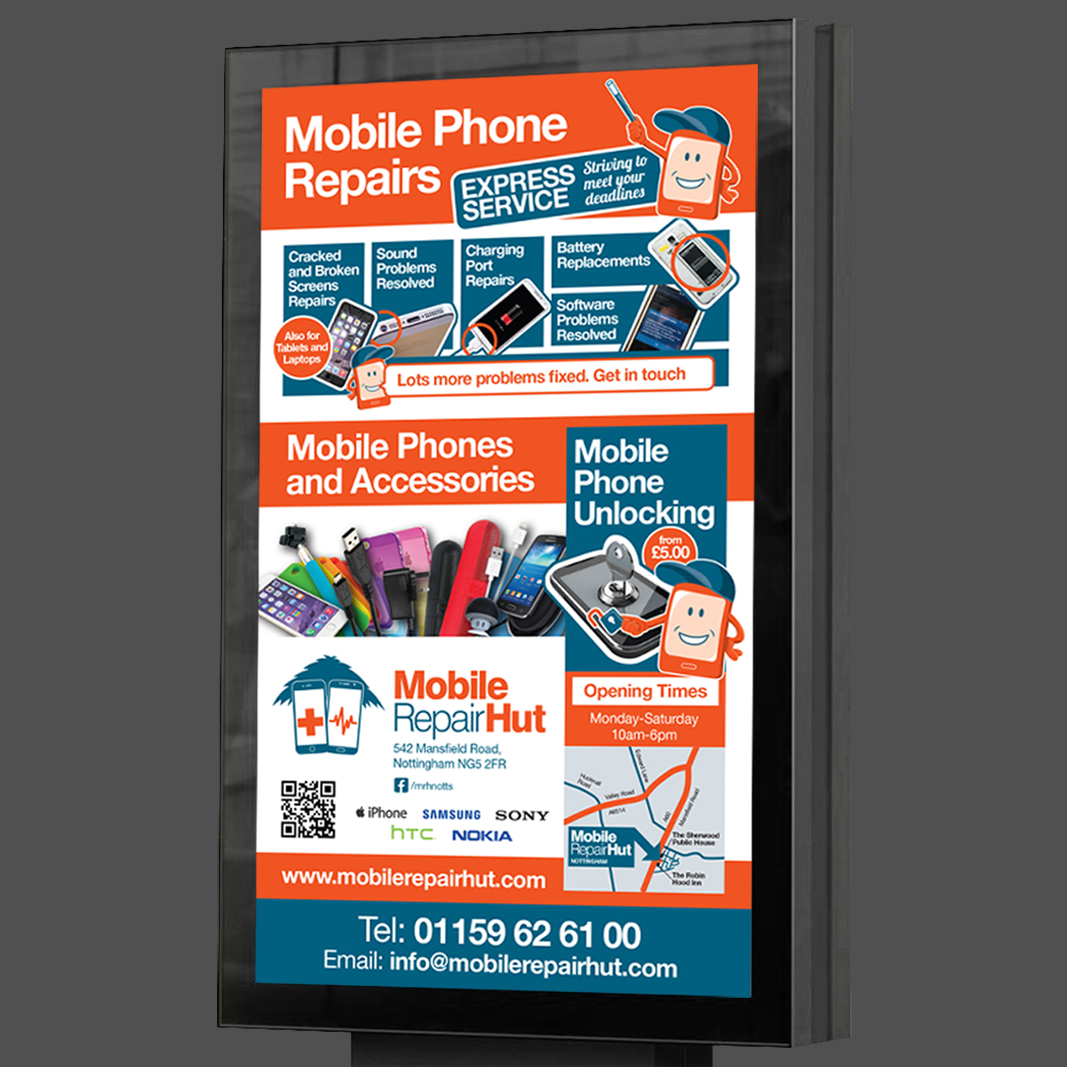 Mobile Repair Hut – Media Board